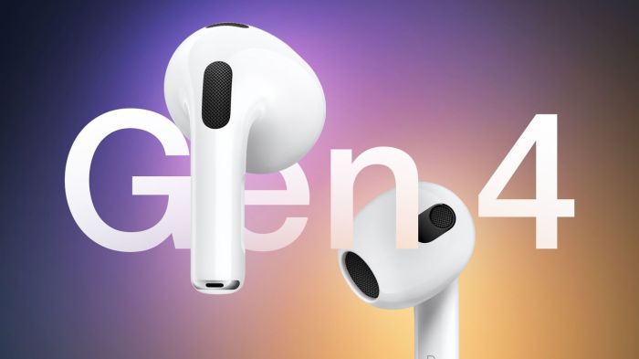 Apple airpods pro 4 rumors